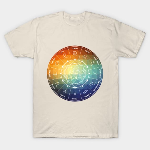 Zodiaco en color T-Shirt by Am Diseñadora